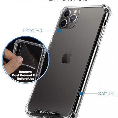 Capa Goospery Super Protect 100% Transparente para iPhone 11 Pro Capa Goospery Super Protect 100% Transparente para iPhone 11 Pro