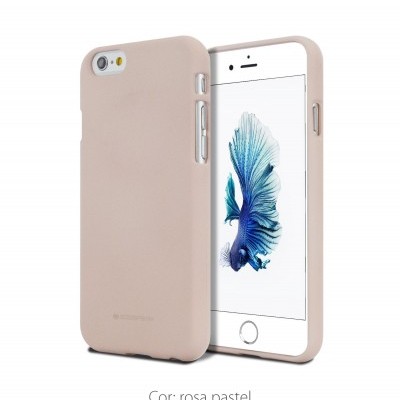 iPhone 6/6S Capa Fina Silicone Soft Feeling Goospery