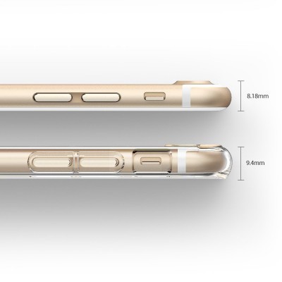 Capa Fina Silicone Ringke Air para iPhone SE/8/7