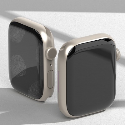 (Pack 3) Películas Ringke Dual Easy Film para Apple Watch Series 8/7/6/5/4/SE (40/41mm)