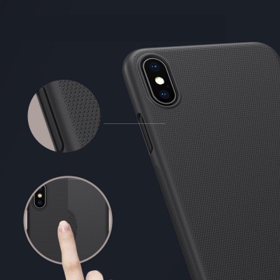 iPhone XS Max Capa Ultra-Fina Nillkin Frosted + Kickstand