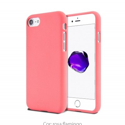 Capa Fina Silicone Soft Feeling Goospery para iPhone
