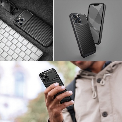 Capa Carbono Uniq Hexa para iPhone 12/12 Pro