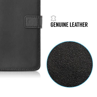 Capa Carteira Flip em Pele Genuína para iPhone SE/8/7 Capa Carteira Flip em Pele Genuína para iPhone SE/8/7