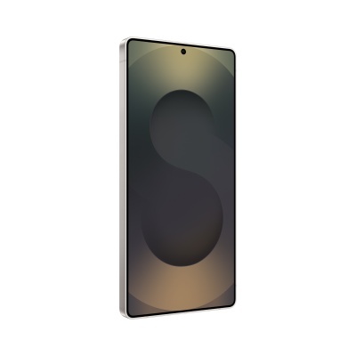 Smartphone preto com ecrã curvo e estrutura metálica prateada