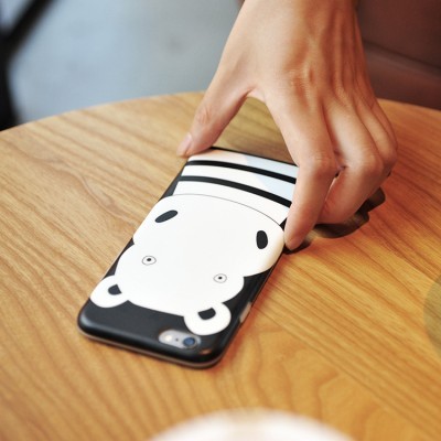 Capa Maoxin Hippo (Capa + Ring Holder + Notebook + Estojo) para iPhone SE/8/7