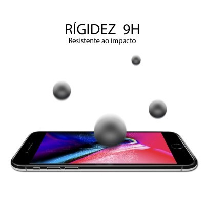 Película de Protecção Nano-Flex em Vidro Temperado 5D para iPhone SE/8/7/6