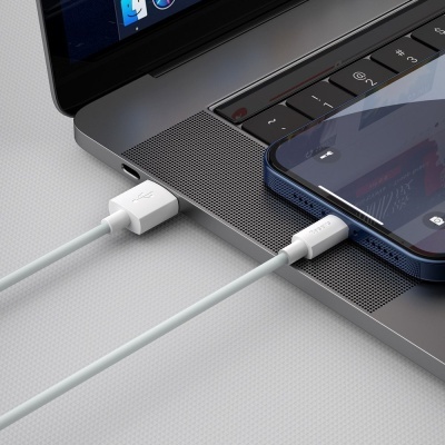 (Pack 2) Cabo Baseus 2.4A Lightning para USB (1,5 m) (Pack 2) Cabo Baseus 2.4A Lightning para USB (1,5 m)