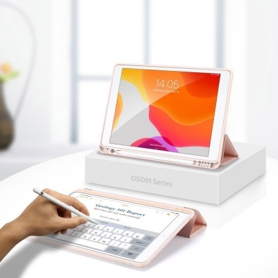 Capa Dux Ducis Osom Pencil para iPad 10.2'' - Rosa