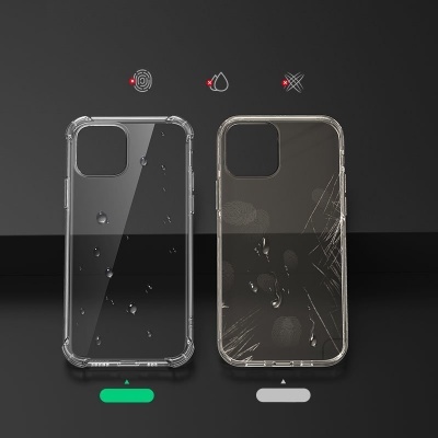 Capa Ugreen 100% Transparente Protective Silicone para iPhone 12 Pro Max