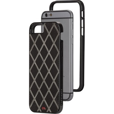 Capa Case-Mate Carbono Genuíno Alloy para iPhone SE