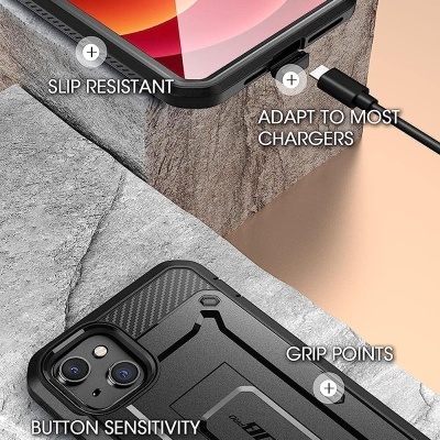 Capa Anti-Shock 360º Supcase Unicorn Beetle Pro para iPhone 13 mini