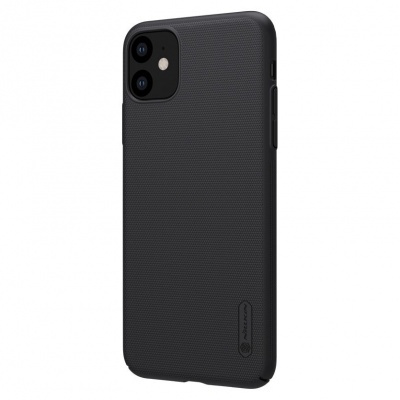 Capa Rígida Ultra-Fina Nillkin Frosted + Kickstand para iPhone 11 Capa Rígida Ultra-Fina Nillkin Frosted + Kickstand para iPhone 11