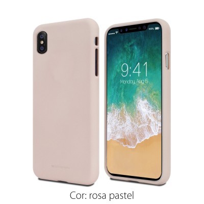 iPhone X/XS Capa Fina Silicone Soft Feeling Goospery iPhone X/XS Capa Fina Silicone Soft Feeling Goospery