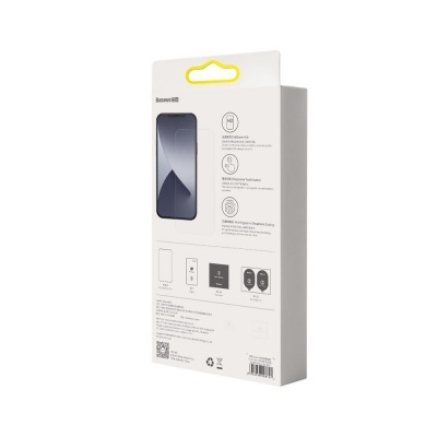 (Pack 2) Películas Protecção em Vidro Temperado Baseus Full-Glass para iPhone 12 Pro Max (Pack 2) Películas Protecção em Vidro Temperado Baseus Full-Glass para iPhone 12 Pro Max