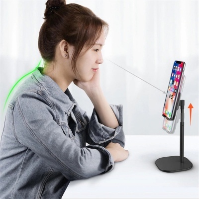 Suporte Secretária Universal Ajustável para Smartphone e Tablet