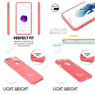 iPhone 6/6S Capa Fina Silicone Soft Feeling Goospery