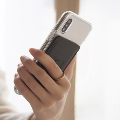 Porta Cartões Magnético Ringke com Suporte para Smartphone (3 em 1)