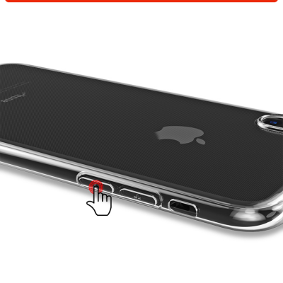 iPhone XS Max Capa Silicone iPaky Effort + Vidro Temperado