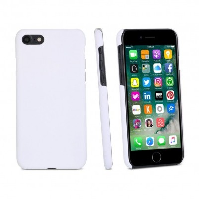 Capa Fina Frosted Rígida + Película Ecrã para iPhone SE