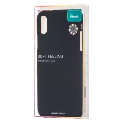 iPhone X/XS Capa Fina Silicone Soft Feeling Goospery iPhone X/XS Capa Fina Silicone Soft Feeling Goospery
