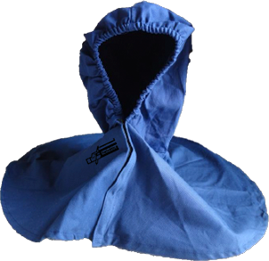 Capuz Integral Longo Azul