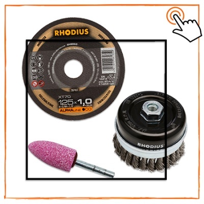 DISCOS DE CORTE, REBARBAR E ABRASIVOS