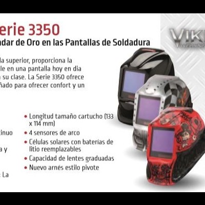 Lincoln Electric Máscara Soldadura VIKING 3350 MOTORHEAD