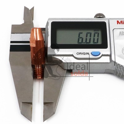 Bico tocha MIG 25 M6 0.8mm