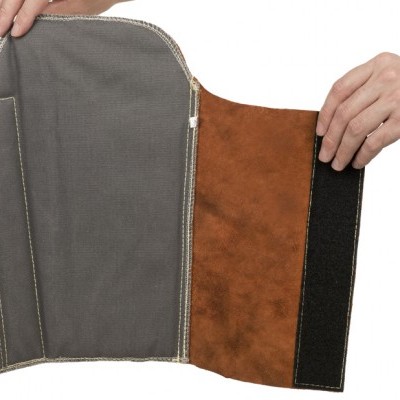 WELDAS Proteção de braço Lava Brown 44-7028