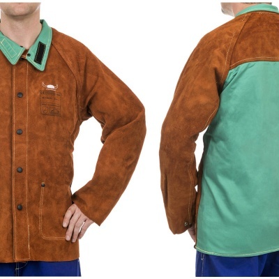 WELDAS Casaco Lava Brown Costas de Algodão Ignifugo 44-7300/P