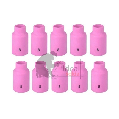 Pack 10 Bocais Cerâmicos para Gas Lens