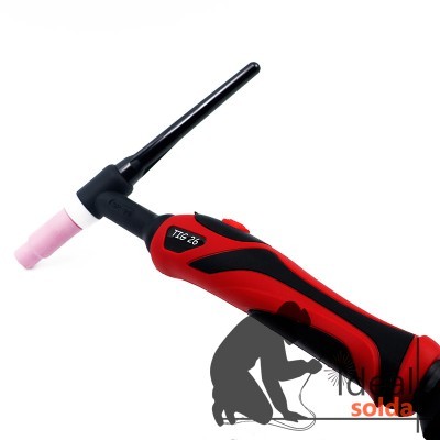 Red Star Tocha TIG 26E de botão - 4 metros