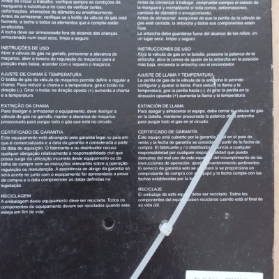 Maçarico Aquecimento NUTOOL RSN