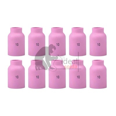 Pack 10 Bocais Cerâmicos para Gas Lens