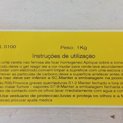 Gel Limpeza Inox 1Kg