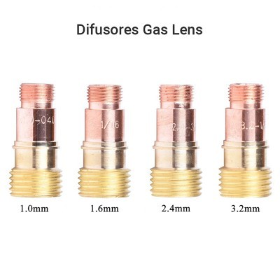 Kit TIG Pyrex com Gas Lens - 23 peças com Caixa