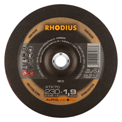 Rhodius Disco de Corte 230 x 1,9 mm