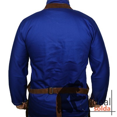 Avental de Soldador Castanho Premium