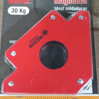 Esquadro Magnetico 90º até 30kg