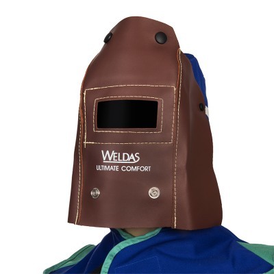WELDAS Máscara dobrável em couro 44-7111 WELDAS Máscara dobrável em couro 44-7111