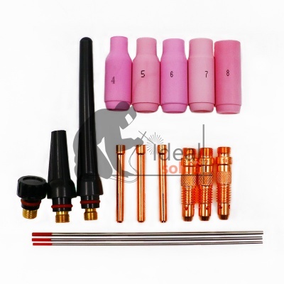 Kit TIG Pronto a Soldar - 17 peças com Caixa