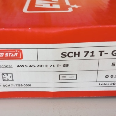 Fio Aço-Carbono Fluxado Auto_protegido 0.9mm 5 Kg