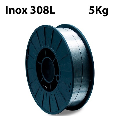 Fio Arame Sólido INOX 308L Bobine 0.8mm - 5kg