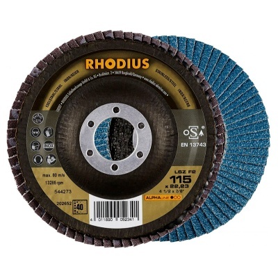 Rhodius Disco de Lixa de Lamelas 115mm K40