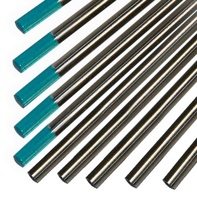 Caixa 10 unidades Elétrodos de Tungsténio Cor Turquesa (WR 02)