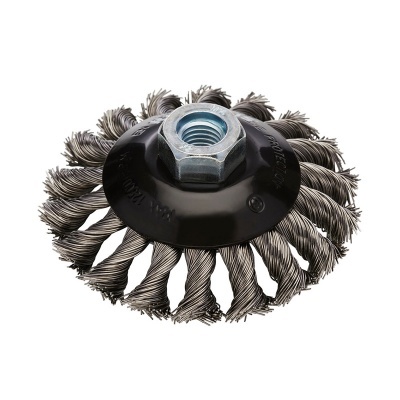 Rhodius Escova Cónica Arame Entrançado 100 mm