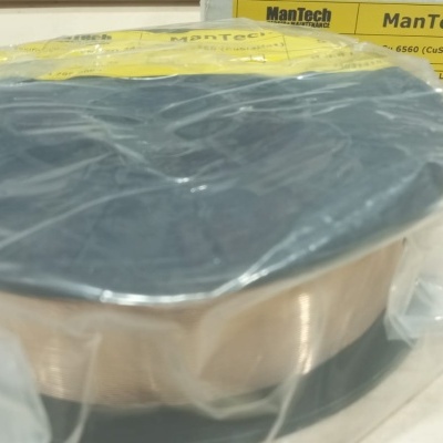 Fio Arame para Ligas Cobre MIG CuSi Ø 0.8 mm - 5kg