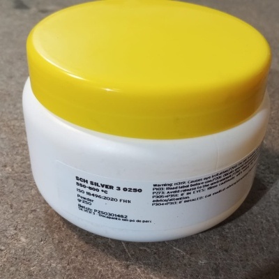 Decapante em pó para prata 250g