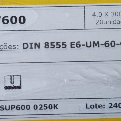 Eléctrodo Duro SV 600 Eléctrodo Duro SV 600